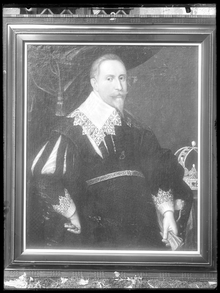 Porträttmålning, Gustav II Adolf - Livrustkammaren - 51414