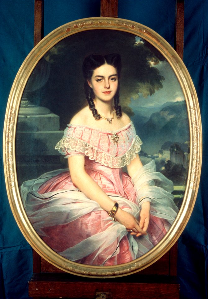 Porträtt, Wilhelmina von Hallwyl - Hallwylska museet - 81676