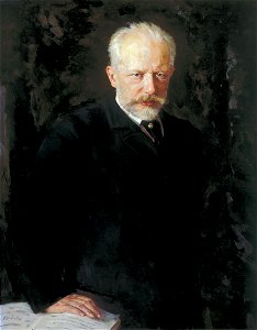 Porträt des Komponisten Pjotr I. Tschaikowski (1840-1893)