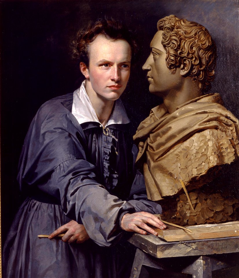 Portret van J.A. van der Ven (1828) door Barthélemy Vieillevoye