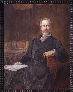 Porträtt av Walter von Hallwyl, 1896 - Hallwylska museet - 13241. Free illustration for personal and commercial use.