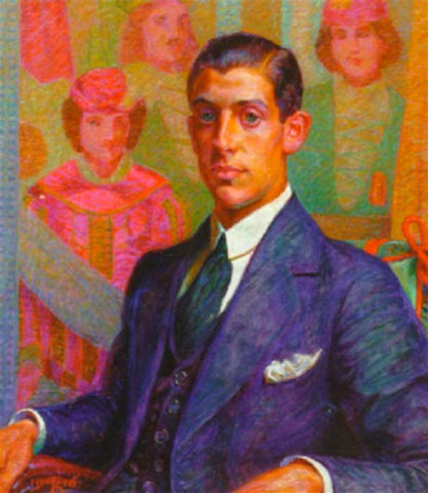 Portræt af stud. art. Kaj Dessau, fodt 1897 (Zahrtmann)