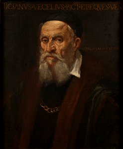 Porträtt av Tizian som gammal (Orlando Fiacco) - Nationalmuseum - 19078