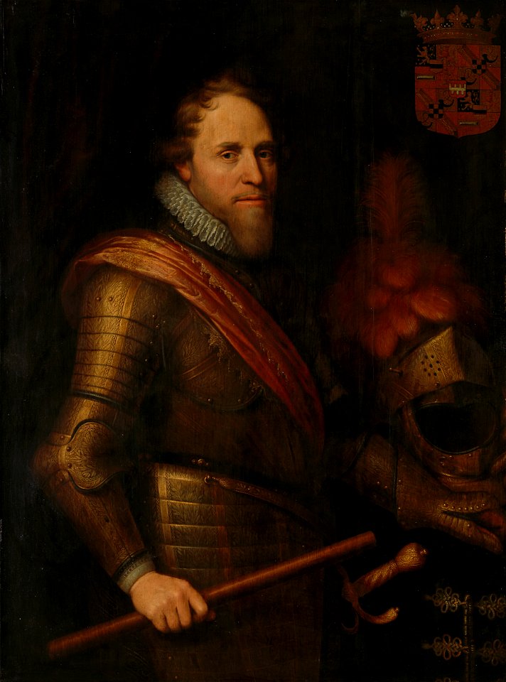 Portret van Maurits (1567-1625), prins van Oranje Rijksmuseum SK-A-2731