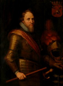 Portret van Maurits (1567-1625), prins van Oranje Rijksmuseum SK-A-2731