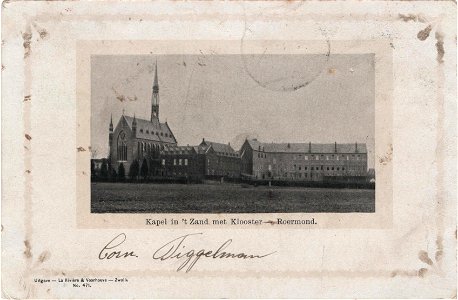 Postcard 471 Kapel in 't Zand met Klooster - Roermond recto