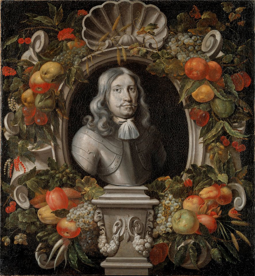 Porträtt, troligen föreställande Gustaf Otto Stenbock, 1614-1685, greve, riksamiral - Nationalmuseum - 40181