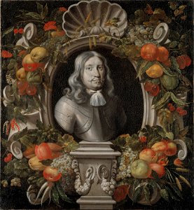 Porträtt, troligen föreställande Gustaf Otto Stenbock, 1614-1685, greve, riksamiral - Nationalmuseum - 40181