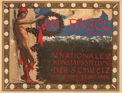 Poster Basel Kunsthalle 1898