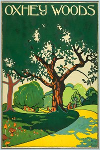 Poster, Oxhey Woods, London Underground, 1915 (CH 18447253-2)