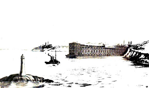 Portskewett Pier (G J Stodart 1887)