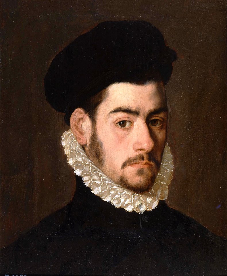 Posible autorretrato del pintor Alonso Sánchez Coello (Museo del Prado)