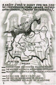 Postkarte der polnischen Volksbüchereien Juni 1939