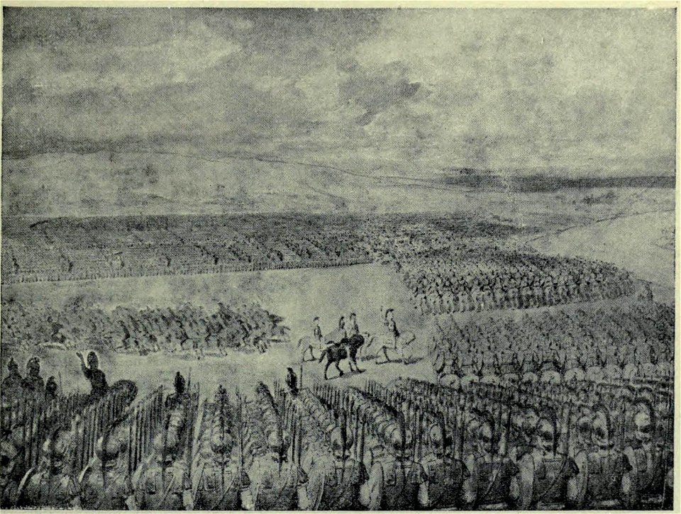 Porus awaits the attack of Alexander july 326 B.C.