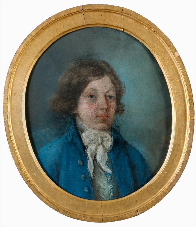 Porträtt av stallmästaren Adam Ferdinand Drufva (1779-1838) (Jonas Forsslund) - Nationalmuseum - 24329