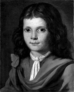 Porträtt av en gosse - Nationalmuseum - 177133. Free illustration for personal and commercial use.