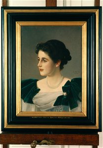 Porträtt. Irma von Geijer av Julius Kronberg - Hallwylska museet - 21672