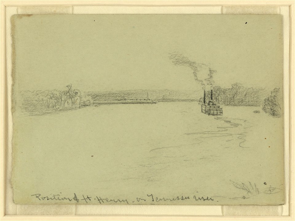 Position of ft. Henry on Tennessee River LCCN2004660528