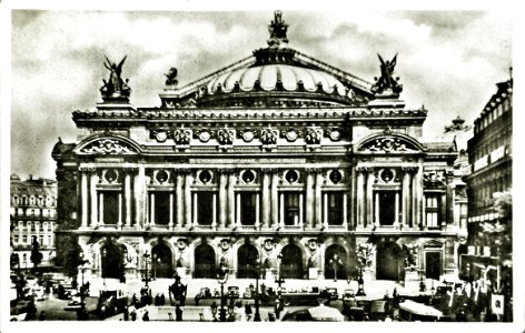 Postcard 1930s Yvon ParisOpera B003a