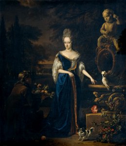 Portret van Maria Cornelisz, echtgenote van Silvester van Tongeren Rijksmuseum SK-A-4959. Free illustration for personal and commercial use.