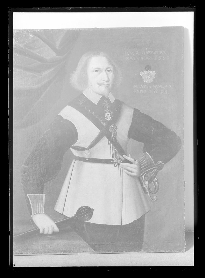 Porträtt av överste Otto von Sack 1634 - Livrustkammaren - 35481
