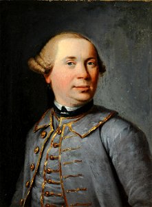 Portræt af postkører Jørgen Madsen Brøndsted