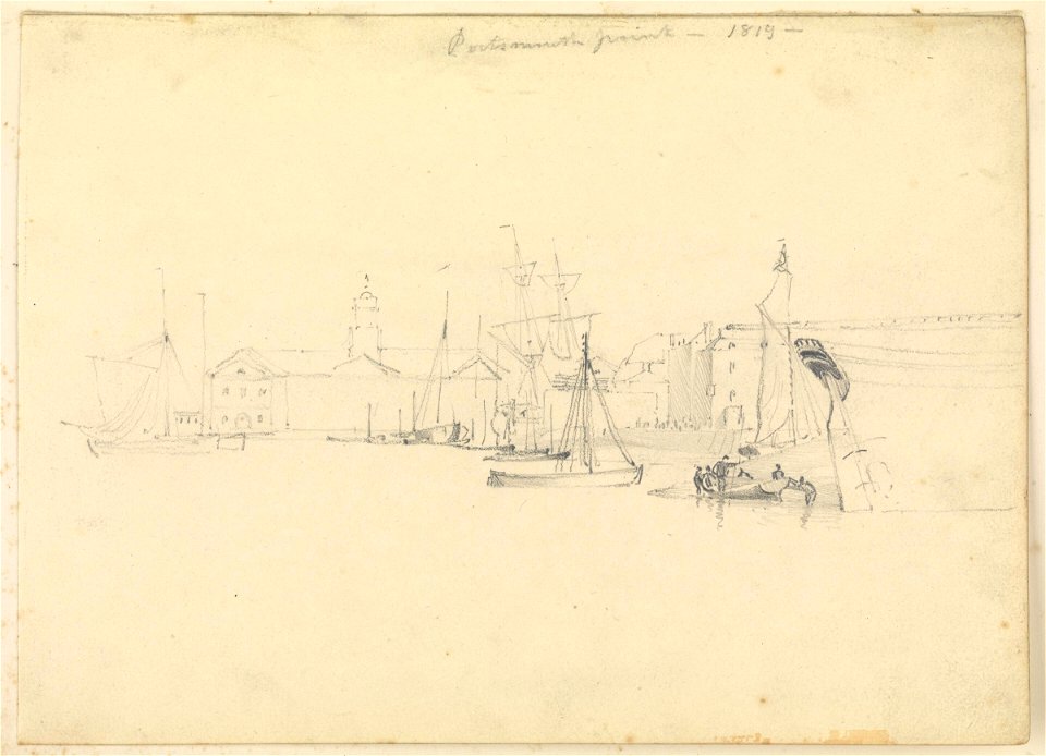 Portsmouth Point, 1819 RMG PZ0949