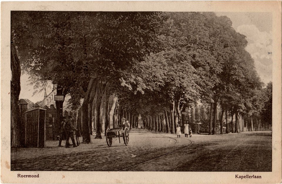 Postcard 621 Roermond Kapellerlaan recto