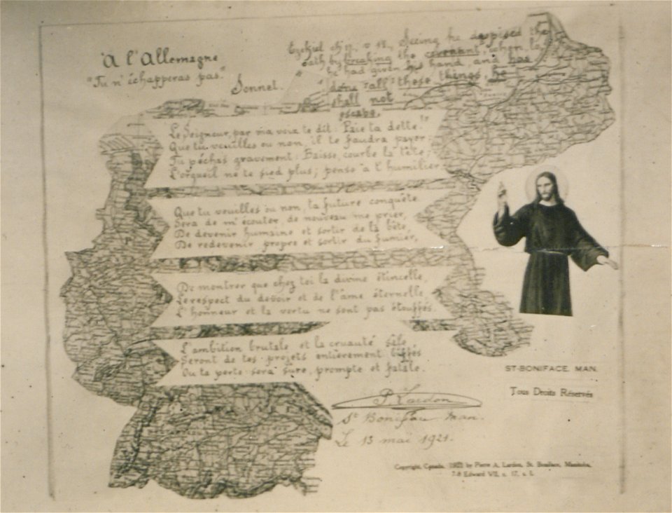 Postcard and Poem (HS85-10-38868)