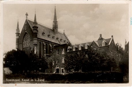Postcard 6 38 Roermond, Kapel in 't Zand recto