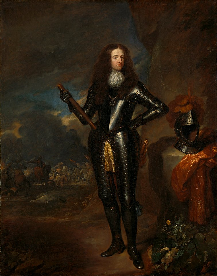 Portret Van Willem III, Prins Van Oranje En Sinds 1689 Koning Van ...