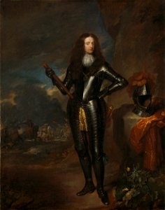 Portret van Willem III, prins van Oranje en sinds 1689 koning van Engeland Rijksmuseum SK-C-194