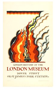 Poster, London History at the London Museum, for London Underground, 1922 (CH 18447525)