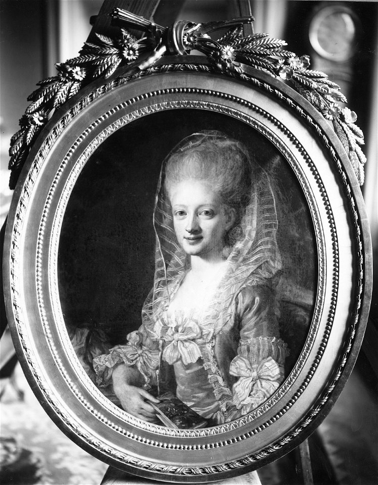 Porträtt av okänd kvinna (Lorens Pasch d.y.) - Nationalmuseum - 39653