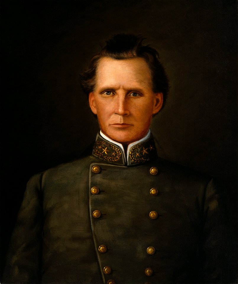 Possibly William Henry Huddle - Portrait of Brigadier General Joseph Lewis Hogg - B.69.404 - Museum of Fine Arts