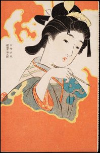 Post card by Ikeda Shōen 04