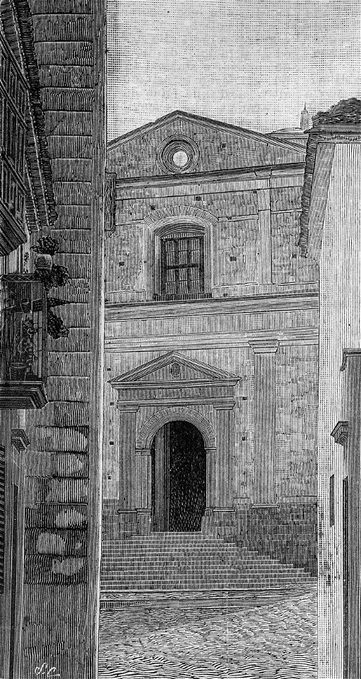 Potenza – Duomo (xilografia)