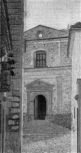 Potenza – Duomo (xilografia)