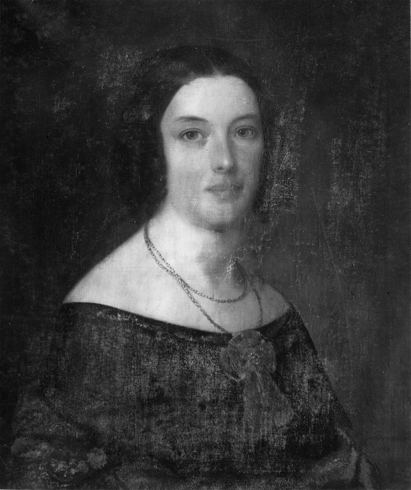 Porträtt av fru Corinna Holmström, född Bruhn (Carl Johan Brummer) - Nationalmuseum - 21701