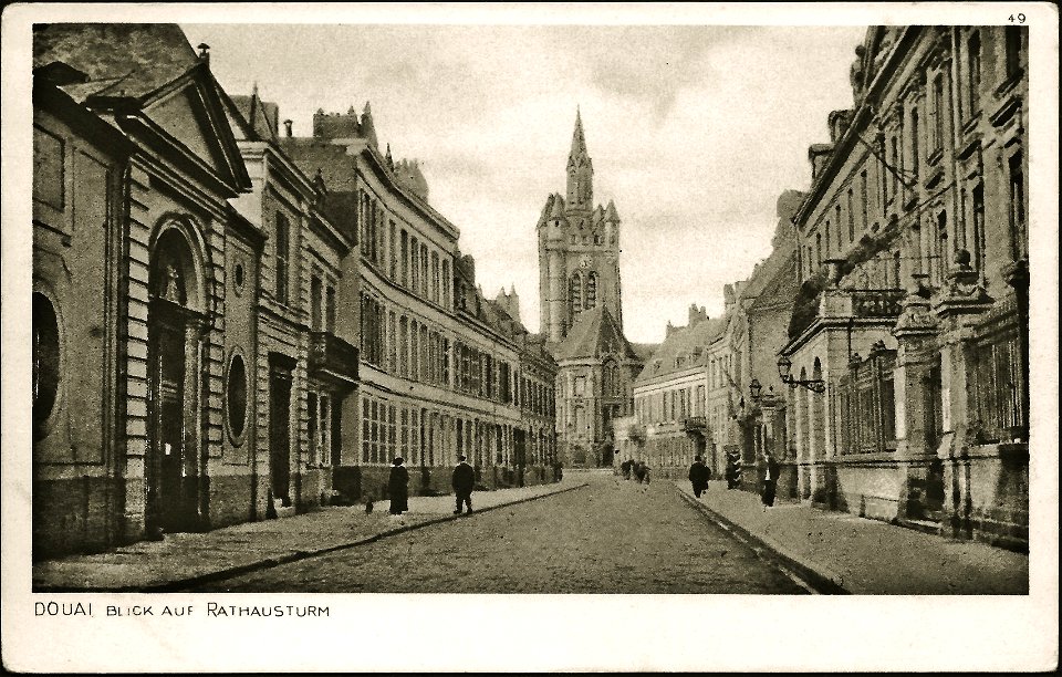 Postcard 1914 Fra Douai mt B002a