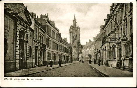 Postcard 1914 Fra Douai mt B002a
