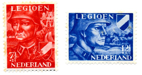 Postzegel NL 1942 nr402-403