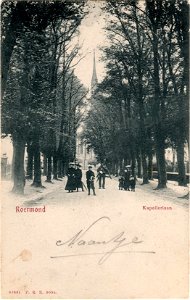 Postcard 82881 PKR 9095 Kapellerlaan Roermond recto