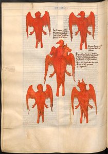 Postilla in Prophetas-UBU Hs. 252-f.164v-Tetramorf