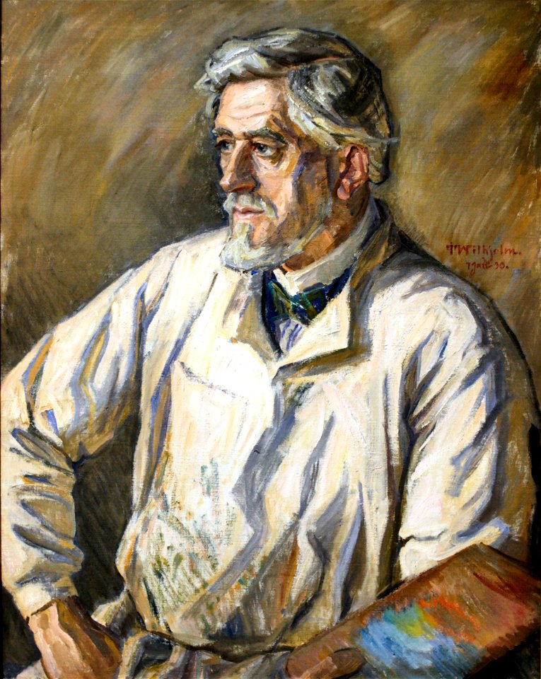 Portræt af J.F. Willumsen