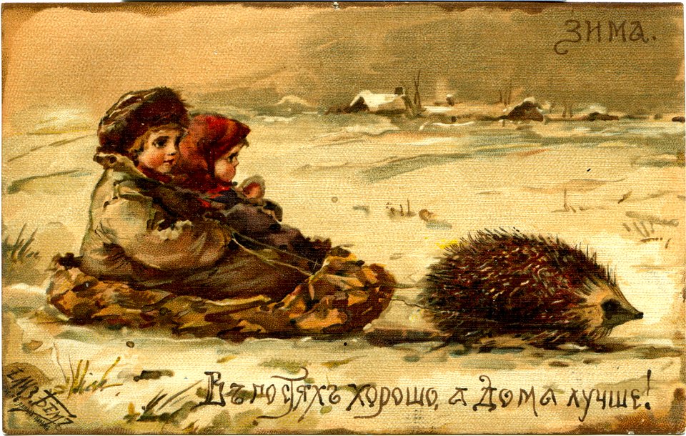 Postcard by Elizabeth Bohm, 084