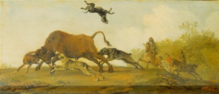 Potter, Paulus - Punishment of a Hunter (The Bull Hunt)