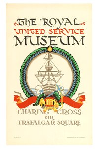 Poster, The Royal United Service Museum, for London Underground, 1921 (CH 18447459)