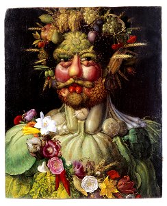 Porträtt. Rudolph II som Vertumnus. Guiseppe Arcimboldo - Skoklosters slott - 39253