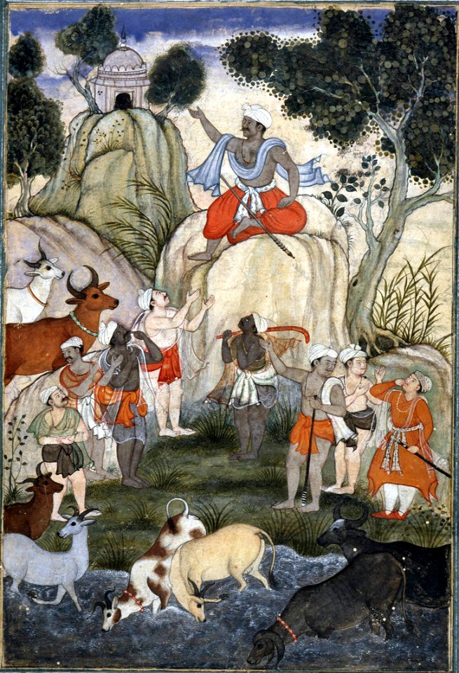 Possibly from manuscript to the Razm Namah